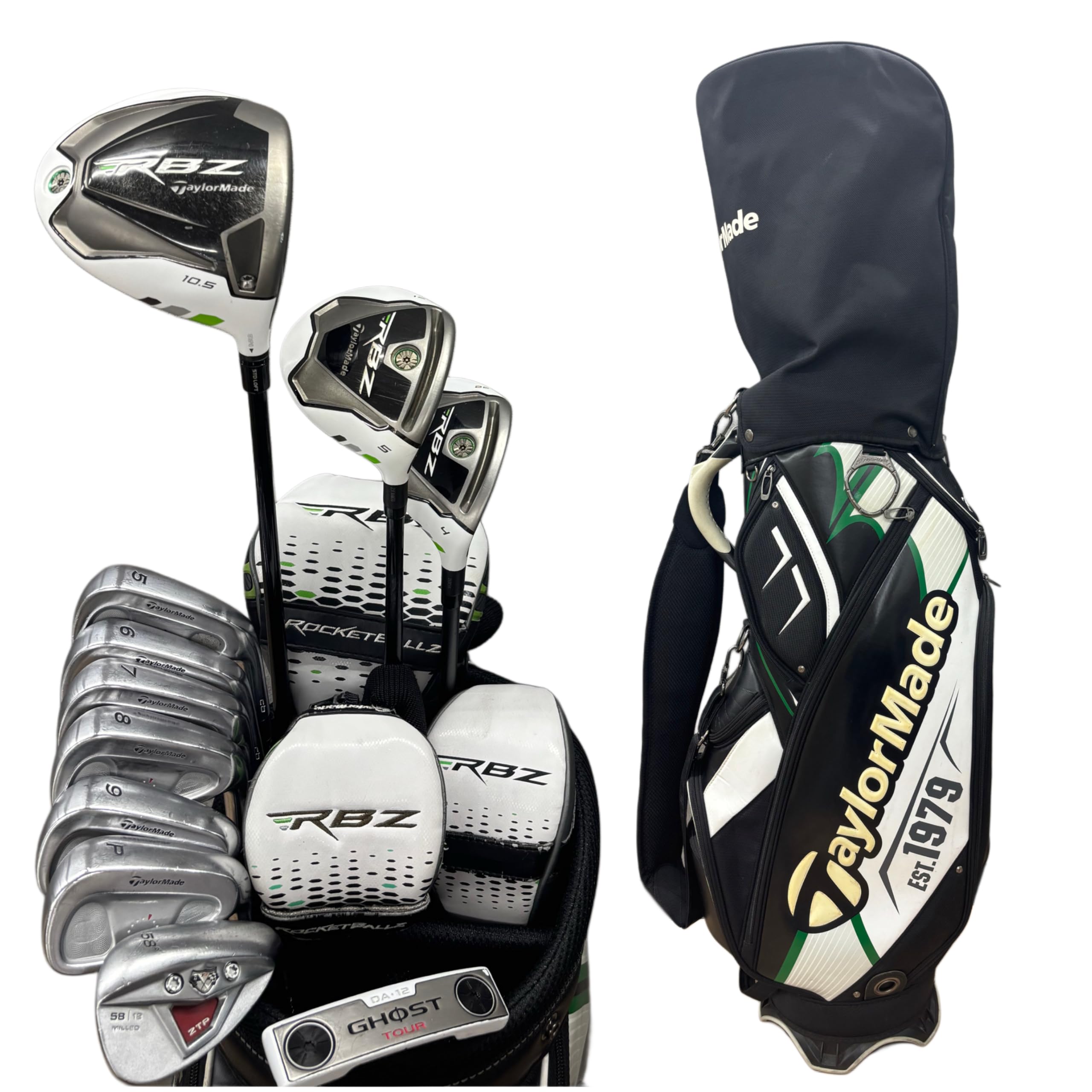 Amazon.co.jp: 【中古】ゴルフクラブセット メンズ テーラーメイド RBZ